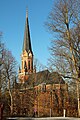 Kirche von Südosten aus