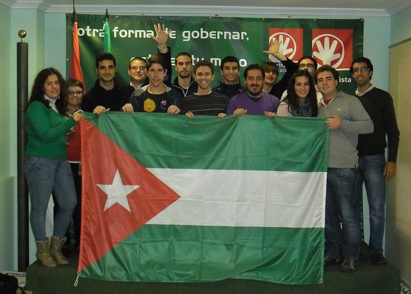 File:Miembros de Juventudes Andalucistas.jpg