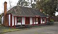 English: Rhoden's Halfway House Inn, an old Cobb & Co inn at Old Gippstown, an open-air museum at Moe, Victoria