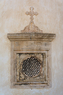 Moni Preveli Church Apsis Window South