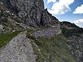 Monte Caplone, viabilità della Grande Guerra