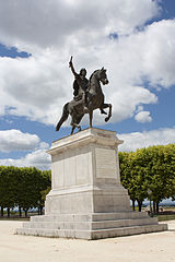 statue équestre de Louis XIV
