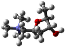 Imagem de um modelo molecular