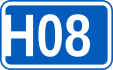 Highway H08 shield}