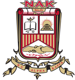 La oficiala emblemo de Nu Alpha Kappa Fraternity, Inc.