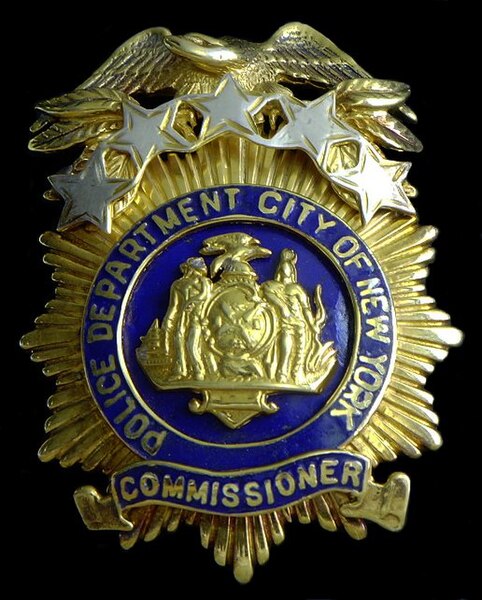 File:NYPD badge Commissioner 1(YD).jpg