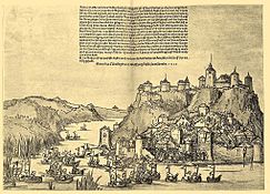 Дрворез опсаде Београда (1521) који је у Нирнбергу 1522. године штампао издавач и штампар Волфганг Реш[5][6]