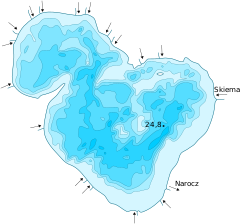 Mapka jeziora
