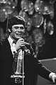 Rob de Nijs tijdens het Nationaal Songfestival 1969
