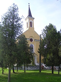 Kostel sv. Jana Nepomuckého v Báru