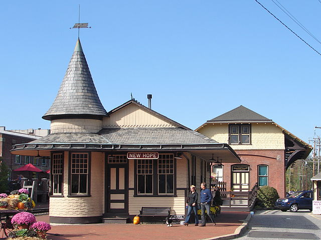 New Hope station in October 2010