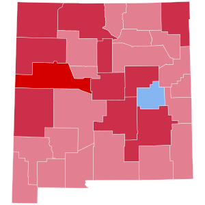 Ergebnisse der Präsidentschaftswahlen in New Mexico 1928.svg