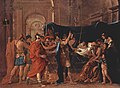Nicolas Poussin: A morte de Germanicus, c. 1628