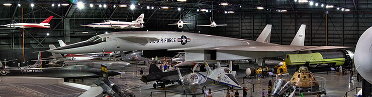 North American XB-70 Valkyrie at Wright-Patterson USAF Museum – June 2016.