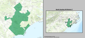 Norda Carolina Usona Kongresa Distrikto 7 (ekde 2013).
tif