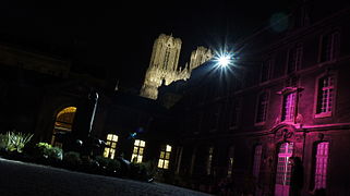 Nuit des cathédrales, abbaye st-Denis, cathédrale.