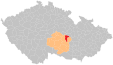 Správní obvod obce s rozšířenou působností Nové Město na Moravě na mapě