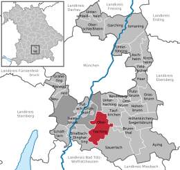 Oberhaching - Localizazion