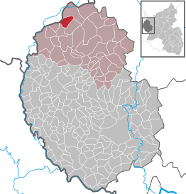 Kaart van Oberlascheid