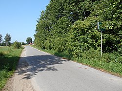 Straße in Oleksin