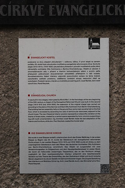File:Olomouc, kostel Českobratrské církve evangelické, tabule (detail).jpg