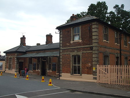 Ongar station building 2012