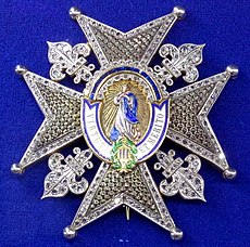 Order of Charles III star with diamonds (Spain 1936-1960) - Tallinn Museum of Orders.jpg