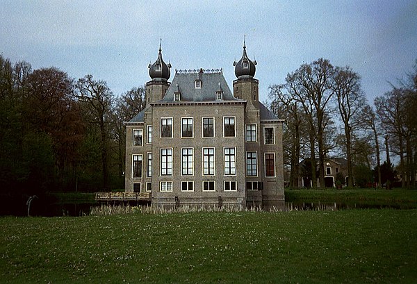 Oud Poelgeest Castle, Herman Boerhaave's home in Oegstgeest, near Leiden. This was the site of his outdoor botanical garden that was renowned during h