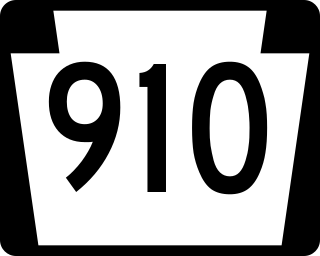 <span class="mw-page-title-main">Pennsylvania Route 910</span> State highway in Allegheny County, Pennsylvania, US