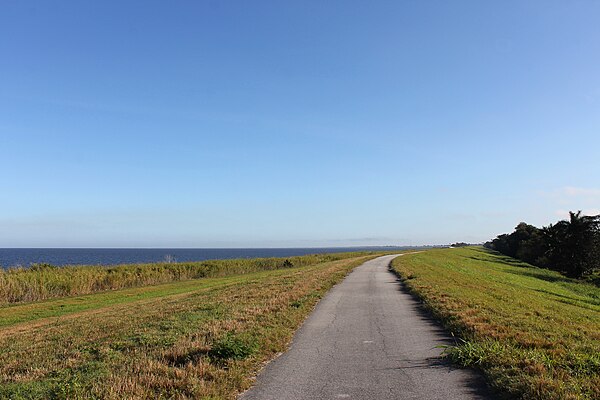 The Lake Okeechobee Scenic Trail in Pahokee