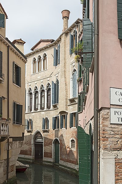 Palazzo Centani birthplace of Goldoni in Venice