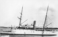 The gunboat HMQS Paluma in 1889 Paluma (AWM 300024).jpg