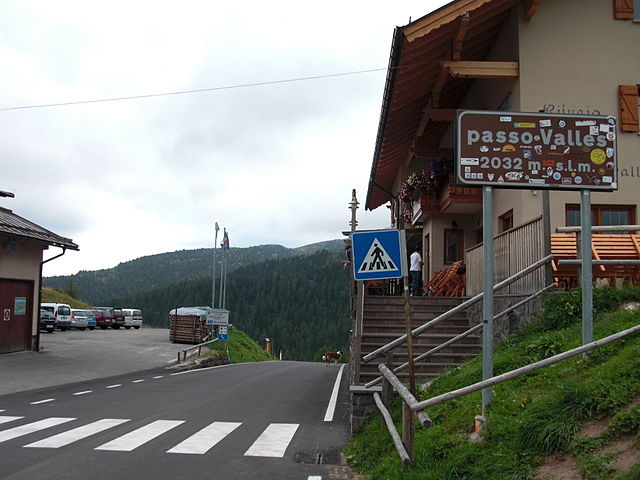 The Passo Valles was the Cima Coppi for the 1978 running of the Giro d'Italia.