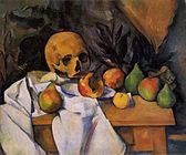 Paul Cézanne, Nature morte au crane (1896–98)