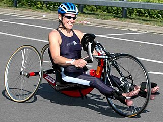 <span class="mw-page-title-main">Paula Craig</span> British former detective, cyclist, former runner and paratriathlete