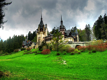 Peleş Castle, retreat of Romanian monarchs