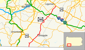 Pennsylvania Route 381 map.svg