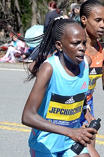 Peres Jepchirchir Kenyan long-distance runner