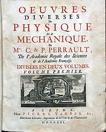 Oeuvres diverses de physique et de mechanique, 1721