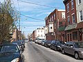 Brown Street, Fairmount, Philadelphia, PA 19130, looking west, 2300 block