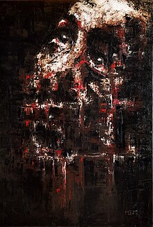"Phoenix" (Martin Geisler (2022) 50 × 70 Öl auf Leinwand)