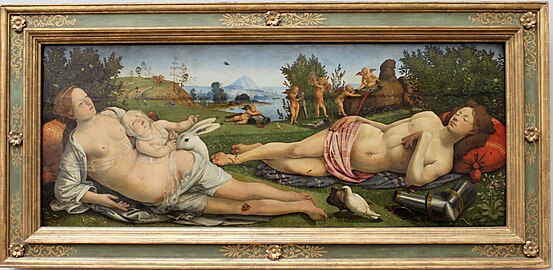Venus, Mars and Cupid, c. 1505, Gemäldegalerie, Berlin