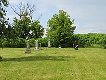 Point Douglas Cemetery dates from 1855. Point Douglas Cemetery Minnesota.jpg