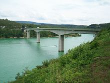 Ang Pyle Bridge sa Coyron