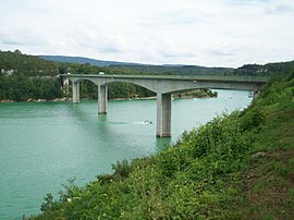 Die Pyle-Brücke in Coyron