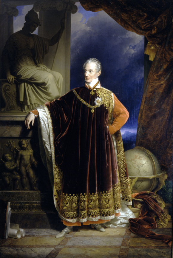 Portrait of Klemens von Metternich in 1836