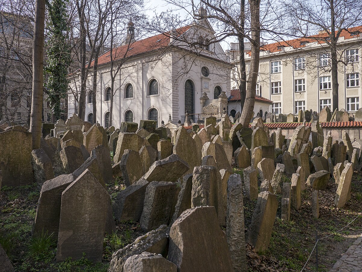 еврейское кладбище в праге