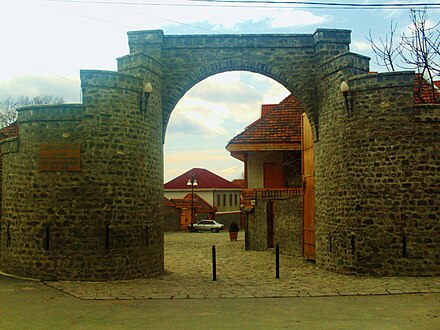 Old walls in Qax