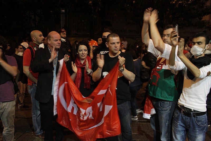 File:RMT Union members from the UK during Gezi Park protests.jpg