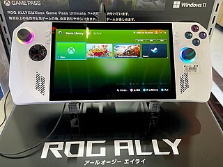 <span class="mw-page-title-main">Asus ROG Ally</span> Handheld gaming computer by Asus